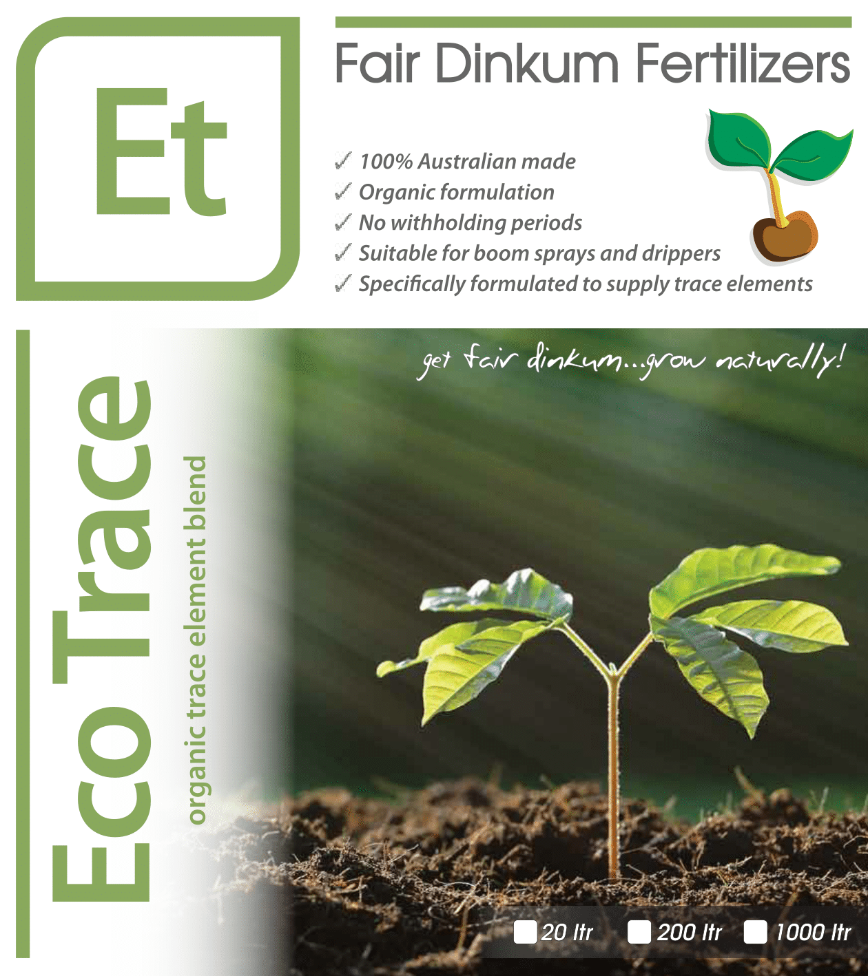 Fremmed tragt Overvåge Fair Dinkum Fertilizers - AgriFert Pty Ltd